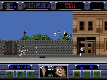 Lawnmower Man, The (USA, Europe) screen shot game playing